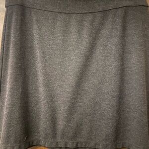 Max Studio Charcoal Mini Skirt
